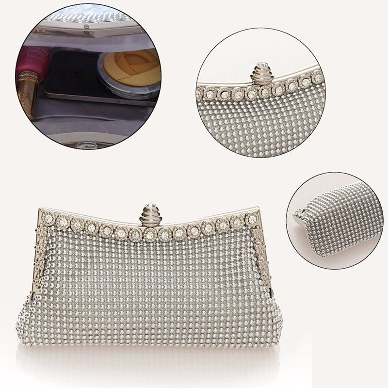 Luxury Knitted Clutch Bag