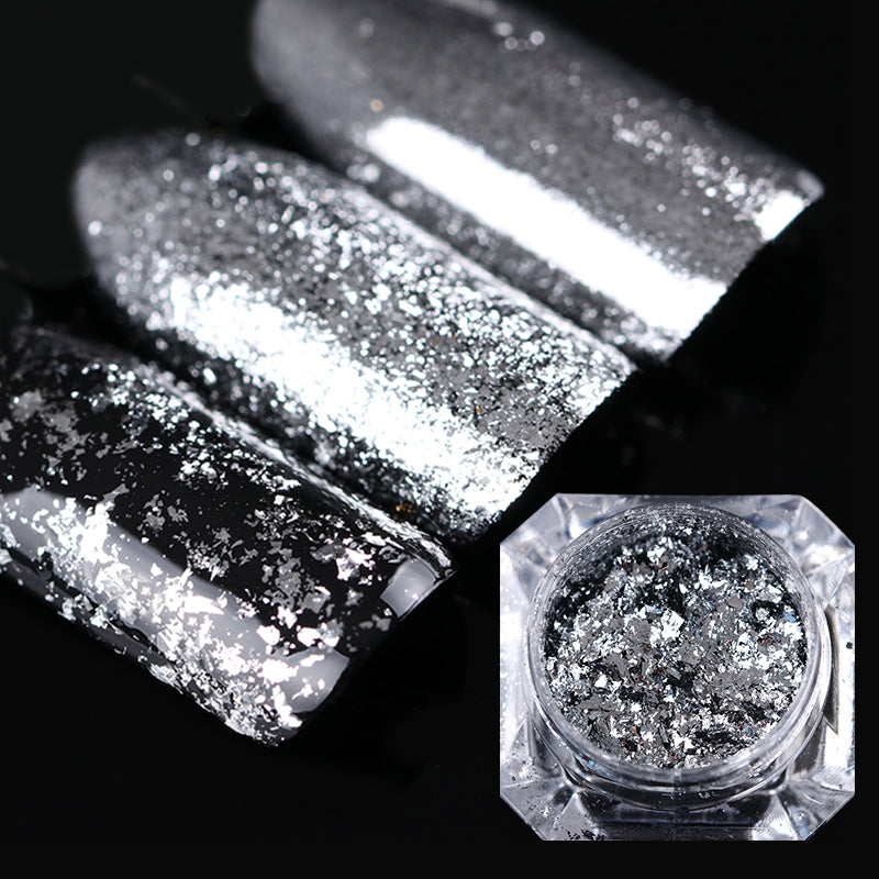 Mirror Silver/Gold Glitter