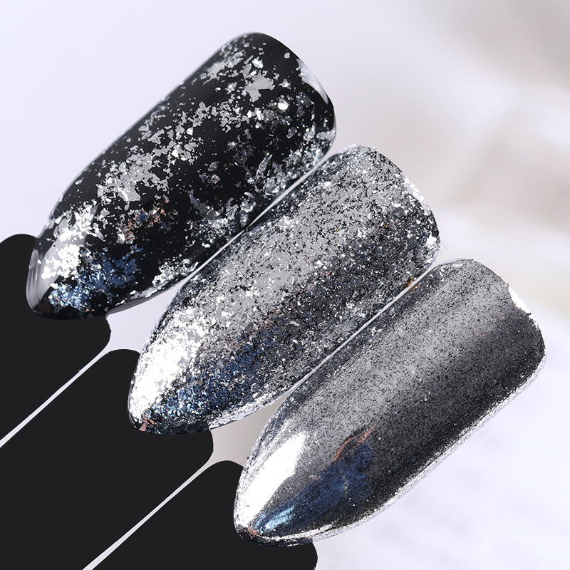 Mirror Silver/Gold Glitter