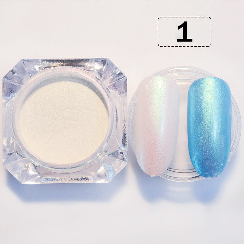 Shiny Dust Nail Art