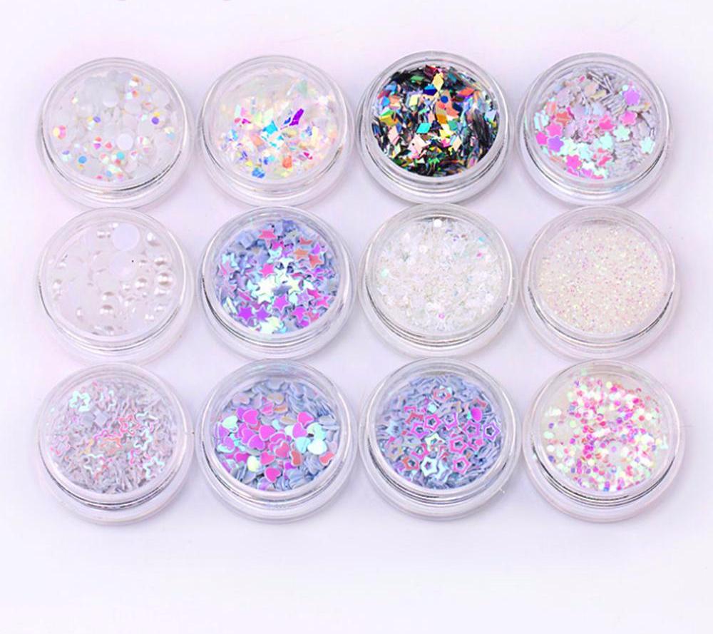 Multi Color Flake Nail Glitter