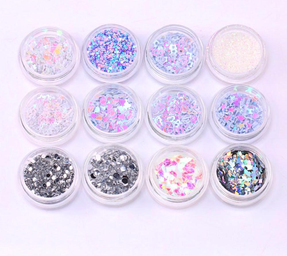 Multi Color Flake Nail Glitter