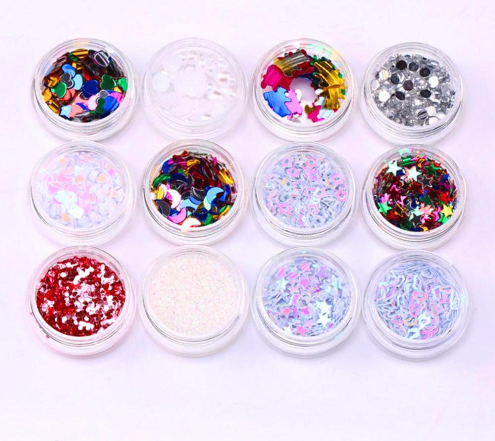 Multi Color Flake Nail Glitter