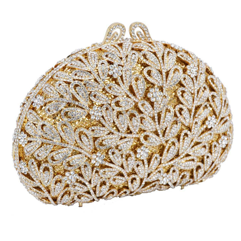 Flower Golden Stones Bag