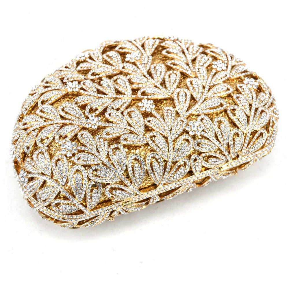 Flower Golden Stones Bag