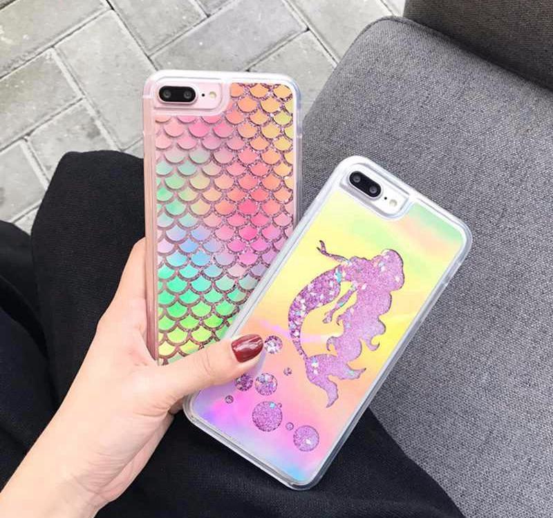 Fashion Laser Mermaid Phone Cases