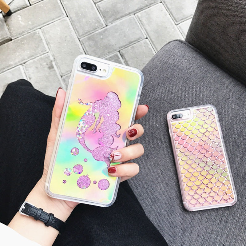 Fashion Laser Mermaid Phone Cases