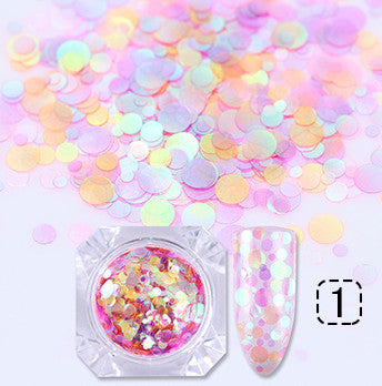 Rose Pink Champagne Nail Powder