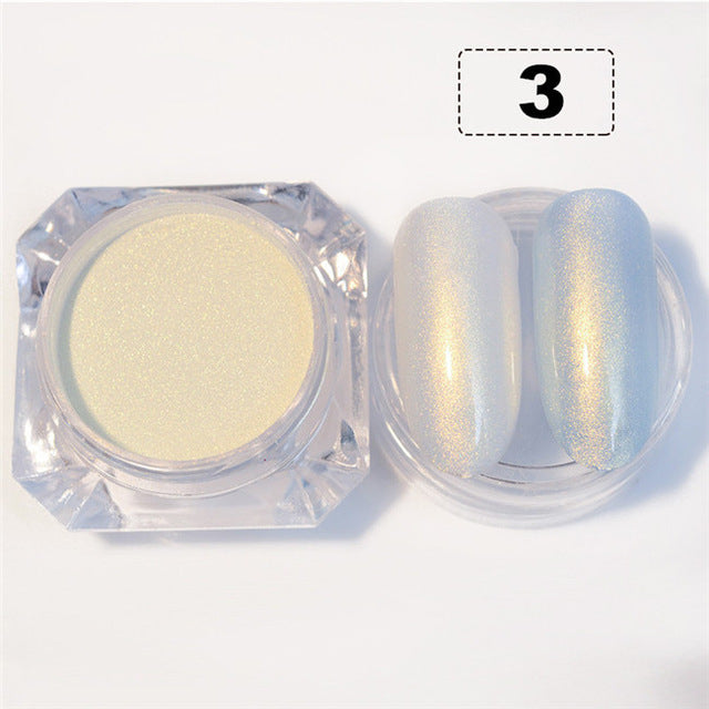Shiny Dust Nail Art