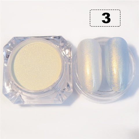 Shiny Dust Nail Art