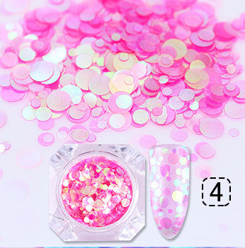Rose Pink Champagne Nail Powder