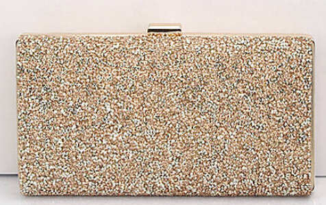 Glam Rhinestone Mini Clutch Bag