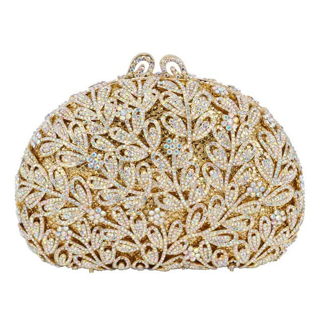 Flower Golden Stones Bag
