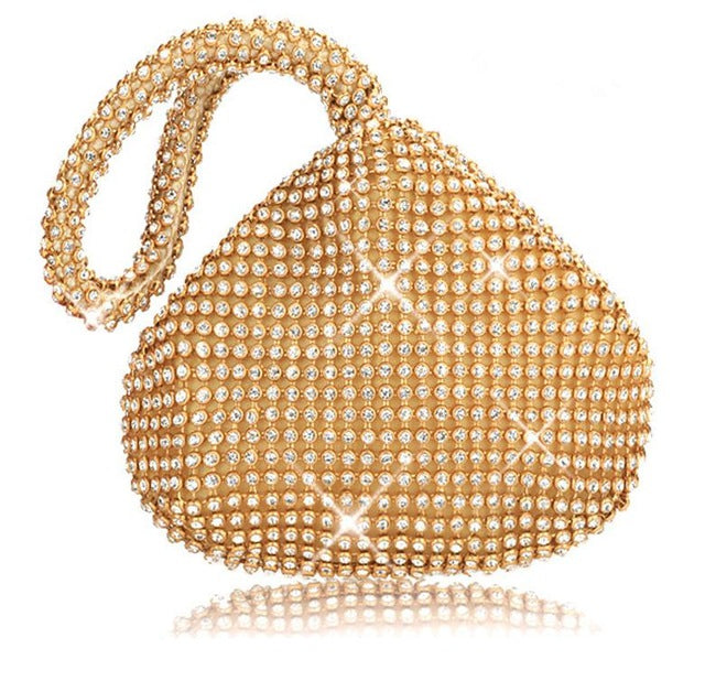 Diamonds Finger Evening Bag