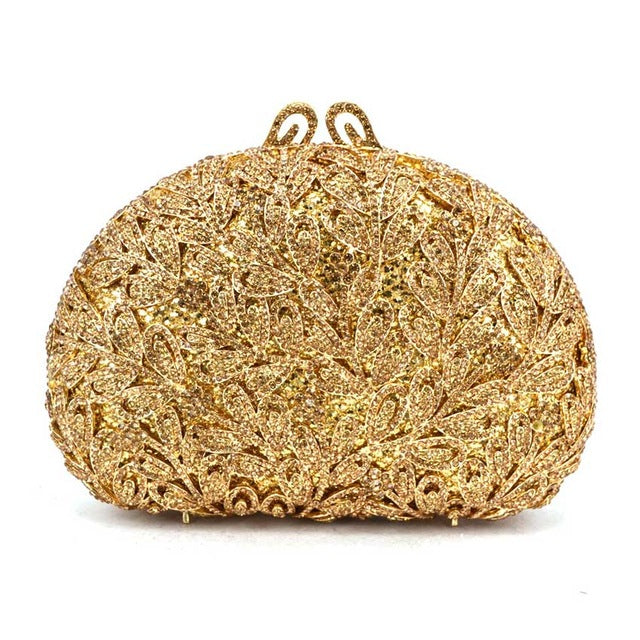 Flower Golden Stones Bag