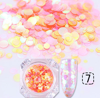 Rose Pink Champagne Nail Powder