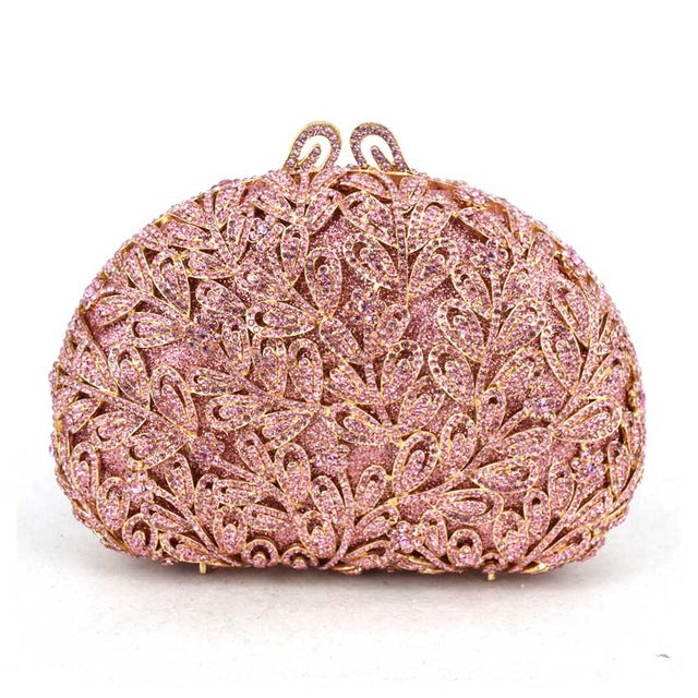 Flower Golden Stones Bag
