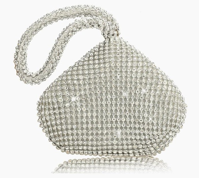 Diamonds Finger Evening Bag