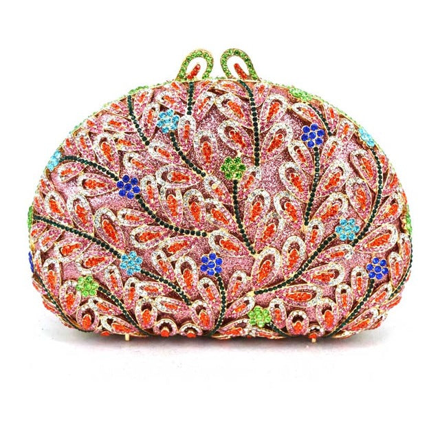 Flower Golden Stones Bag