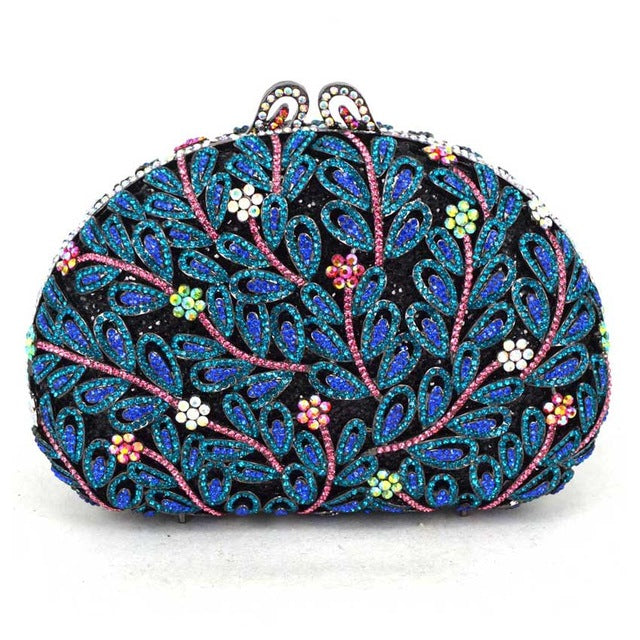 Flower Golden Stones Bag