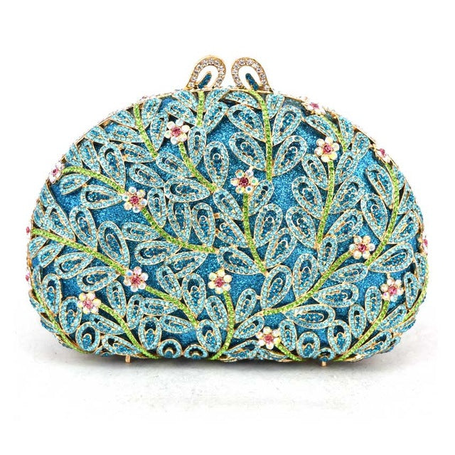 Flower Golden Stones Bag
